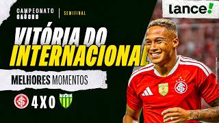 INTERNACIONAL 4 X 0 YPIRANGA | CAMPEONATO GAÚCHO | SEMIFINAL | MELHORES MOMENTOS