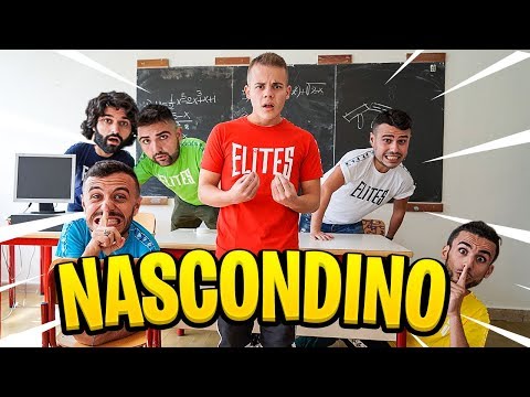 🤫NASCONDINO CHALLENGE in una SCUOLA! 🏫| ELITES