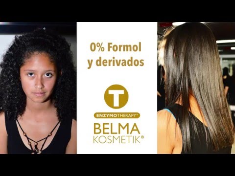 Enzimoterapia, un tratamiento capilar para alisar el pelo