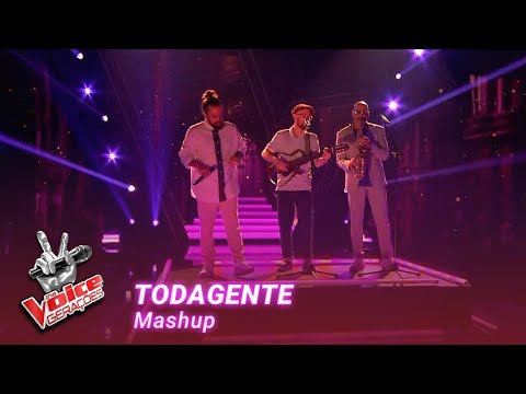 TODAGENTE - “Purple Rain” & “Caruso” (mashup) | 1st Live Show | The Voice Gerações Portugal 2023
