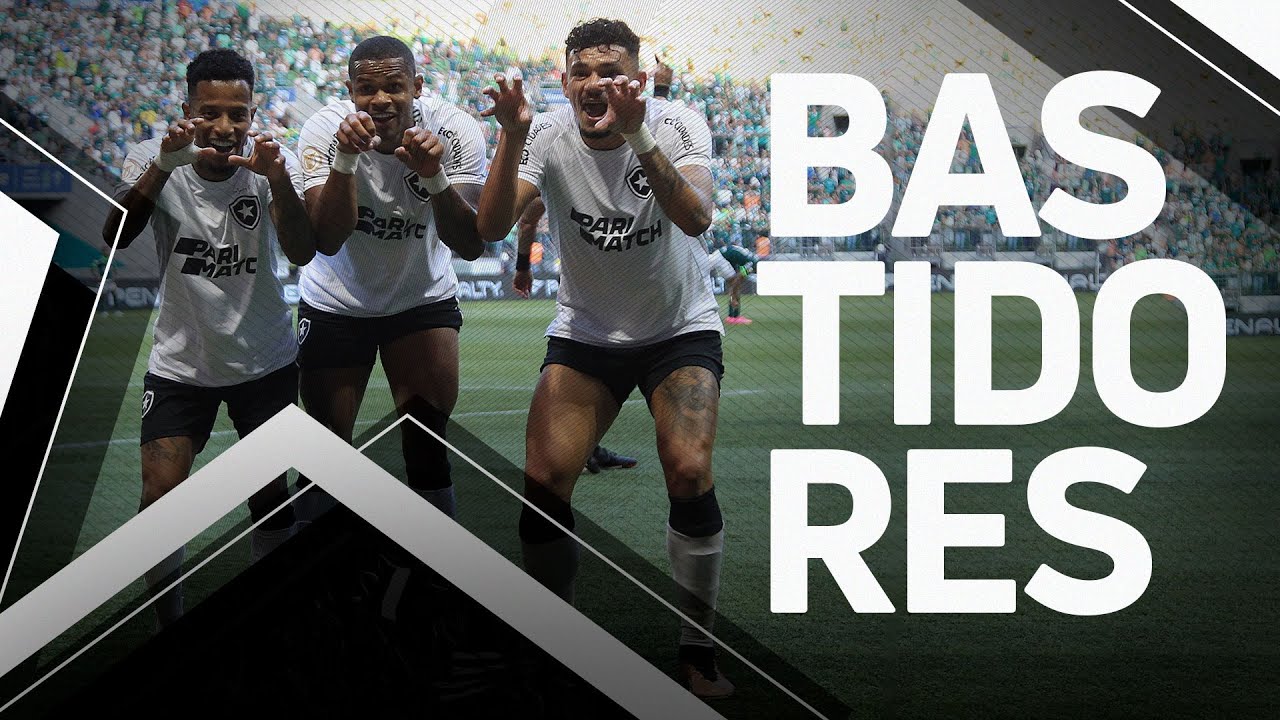 VÍDEO: Botafogo divulga bastidores da vitória sobre o Palmeiras no Allianz Parque