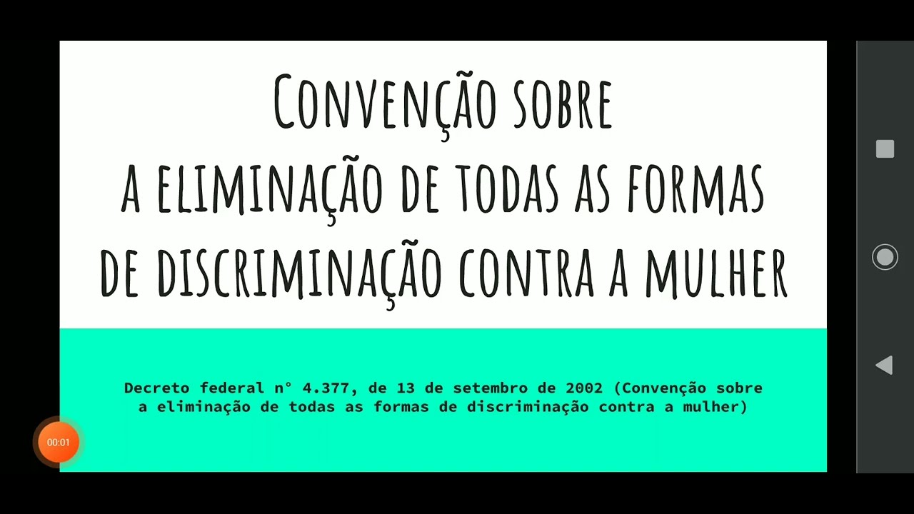 Convenção sobre a eliminação de todas as formas de discriminação contra a mulher