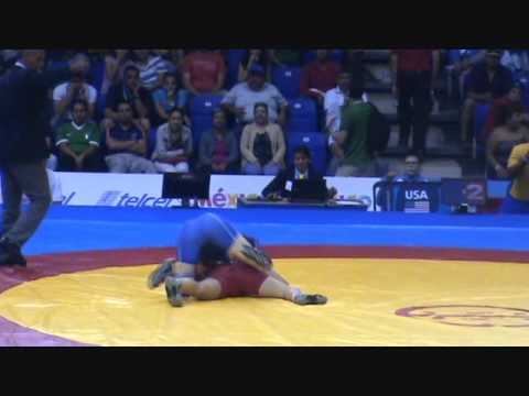 PAG W - Pirozhkova (USA) dec. Roa (COL), 63 kg semis