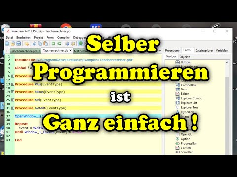 Selbst Programme schreiben ist ganz einfach !