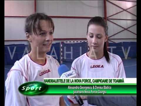 HANDBALISTELE DE LA NOVA FORCE, CAMPIOANE DE TOAMNĂ