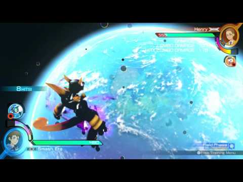 Shadow Mewtwo Burst Attack! - Pokken Tournament