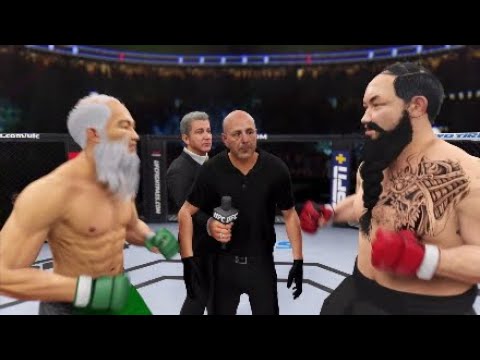 Old Bruce Lee vs. Big Samuray - EA Sports UFC 4