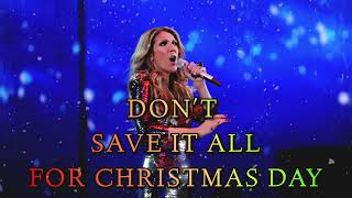 Céline Dion - Don&#39;t Save It All For Christmas Day (Live: A Very Merry Christmas With Céline)