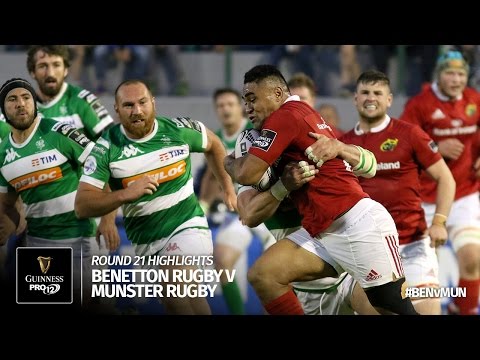 Round 21 Highlights: Benetton Treviso v Munster Rugby | 2016/17 season
