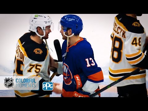 PPG Colorful Moments: Boston Bruins vs. New York Islanders