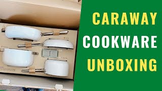 Caraway Cookware Unboxing - A Modern Ceramic Cookware
