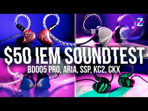 $50 SOUNDTEST SHOOTOUT - Kinera BD005 Pro, BQEYZ KC2, Moondrop Aria, SSP, CKX