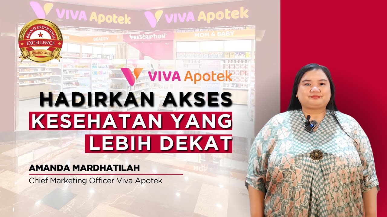 Viva Apotek Meraih Brand Indonesia Exellence Award 2025
