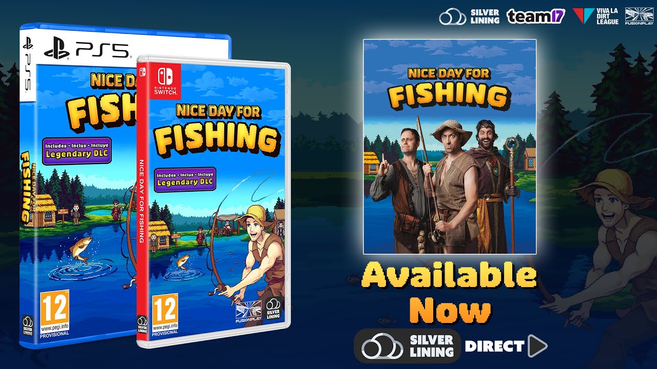 Nice Day For Fishing | PS5 & Switch Physical Launch Trailer
