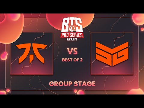 Full Game: Fnatic vs Team SMG Game 2 (BO2) | BTS Pro Series Season 12