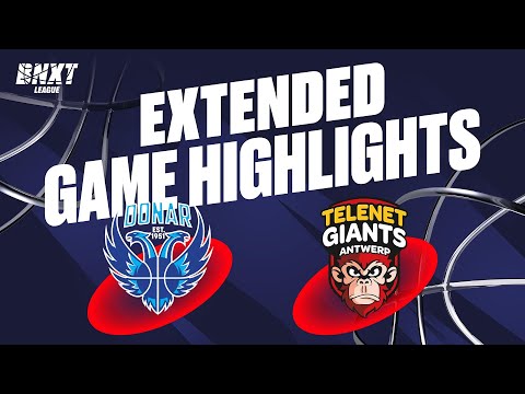 Donar Groningen vs. Telenet Giants Antwerp - Game Highlights
