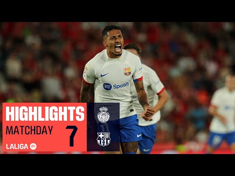 Highlights RCD Mallorca vs FC Barcelona (2-2)