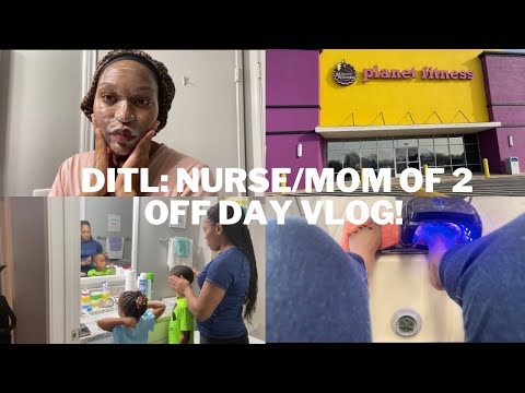 DITL Vlog: RN Nurse/Mom Off Day｜5AM Morning Routine, Gym, Cooking, Pedicure🌞🏃🏾‍♀️💅🏾