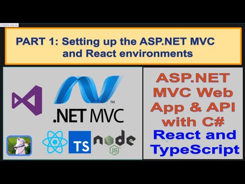 , title : 'C# ASP.NET MVC Web App & API with React and TypeScript'