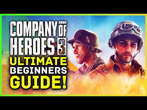 Company Of Heroes 3 - Ultimate Beginners Guide & Tips For Console! PlayStation 5, Xbox Series S & X