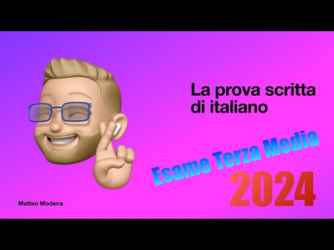 Tema di italiano all'Esame di Terza Media