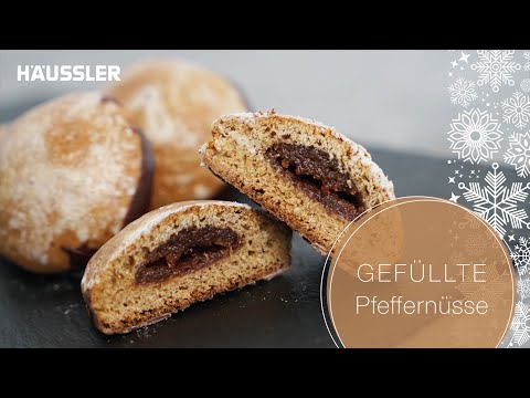 Gefüllte Pfeffernüsse – Ein weihnachtlicher Genuss! 🍪✨