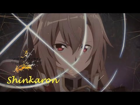 『Lyrics AMV』Sword Art Online刀劍神域：Alicization Rising Steel 1週年OP Full Shinkaron【中日羅歌詞】〈進化論-ASCA〉