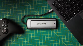 UM HUB USB-C COM UM DIFERENCIAL A MAIS!