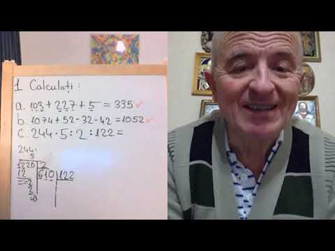 Lectia 1861 - Clasa 5 - Matematica in pandemie cu Alesia si Proful Online - Avem si o tabla