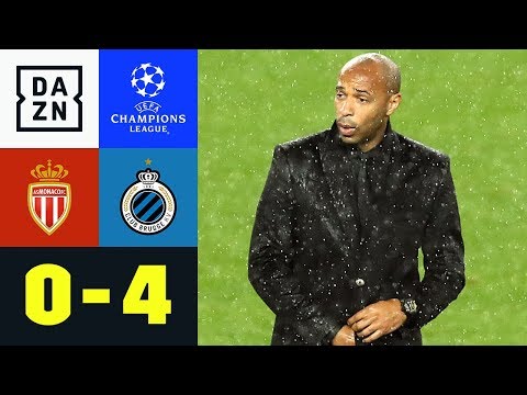 Vanaken und Co. blamieren Thierry Henry: AS Monaco - FC Brügge 0:4 | Champions League | Highlights