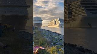 MSC Seashore vs Carnival Venezia Horn Battle! (Nov. 30, 2025) Port Canaveral