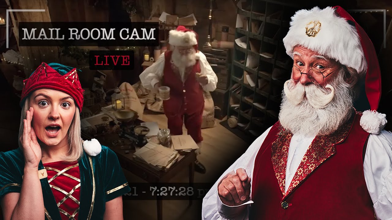 Watch Santa Live 2025 - Christmas Countdown - Festive Studio Now Open!