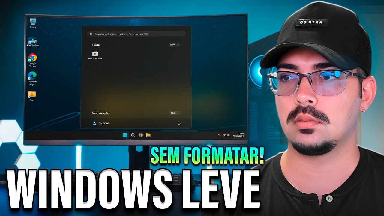 SALVE SEU PC! 🛠️ Transforme o Windows 11 em LEVE sem perder nada!