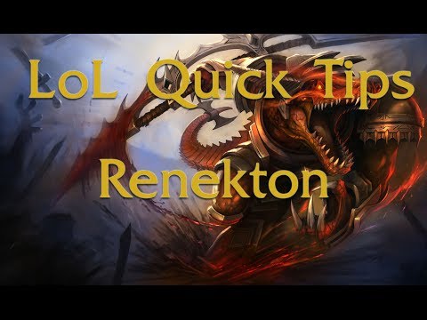 League of Legends: LoL Quick Tips - Renekton