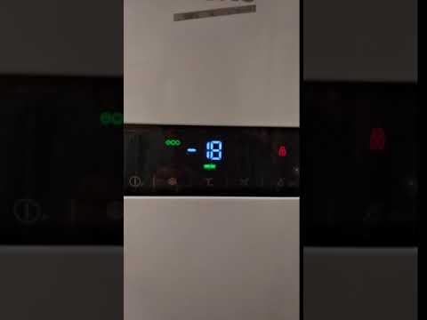 Морозильная камера Beko RFNK290E23W. Моргает температура на ...