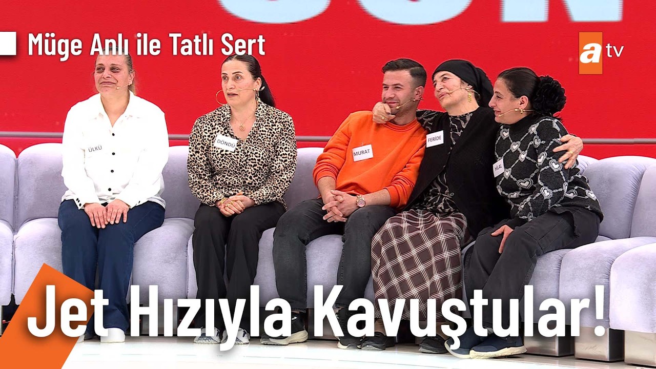 Müge Anlı'da kalabalık aile kavuşması! - Müge Anlı ile Tatlı Sert 25 Mart 2026