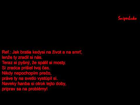 Projekt vandal - Zradca ¤Lyrics¤ [Skinhead rock]