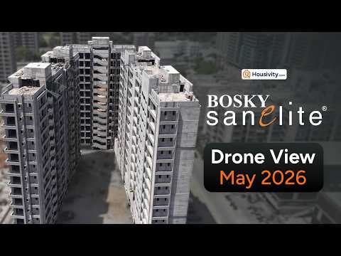 Bosky Sanelite Bosky Sanelite Drone Tour | Premium 3 BHK Flats in Kudasan Timeline Image 1