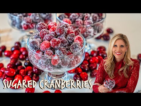 Sugared Cranberries Recipe A Festive and Sweet Treat