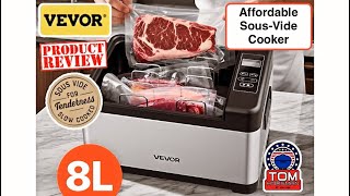 Review of The VEVOR 8 Liter All In One Sous-Vide Cooker! / Very Affordable!