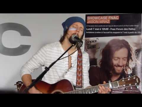 Jason Mraz - The World As I See It @ Showcase Fnac Forum des Halles, Paris.