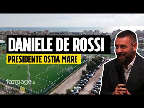 Daniele De Rossi, the new president of Ostia Mare: "A third hub in Rome? Not an impossible goal."
