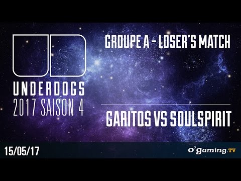 Garitos vs SoulSpirit - Underdogs 2017 S4 - Group A - Loser's Match - Starcraft 2