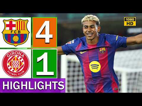 Lamine Yamal Show ⚽ Barcelona vs Girona 4-1 Highlights & All Goals 2026