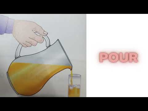 Basic action words do with water..