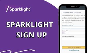 Sparklight Sign Up: How to Create Sparklight Account 2023 Sparklight.com Signup