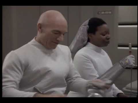 1992 Star Trek TNG Fencing Scene 02