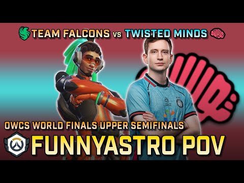 [ Funnyastro ] CRAZY Lucio Game | Team Falcons vs Twisted Minds | OWCS World Finals Upper Semifinals