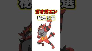 ガオガエンの秘密　ポケモン解説