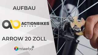 Actionbikes Kinderfahrrad Arrow 20 Zoll 💚 Aufbau I Fahrrad für Kinder 2022 I Miweba 🚴🏿‍♂️